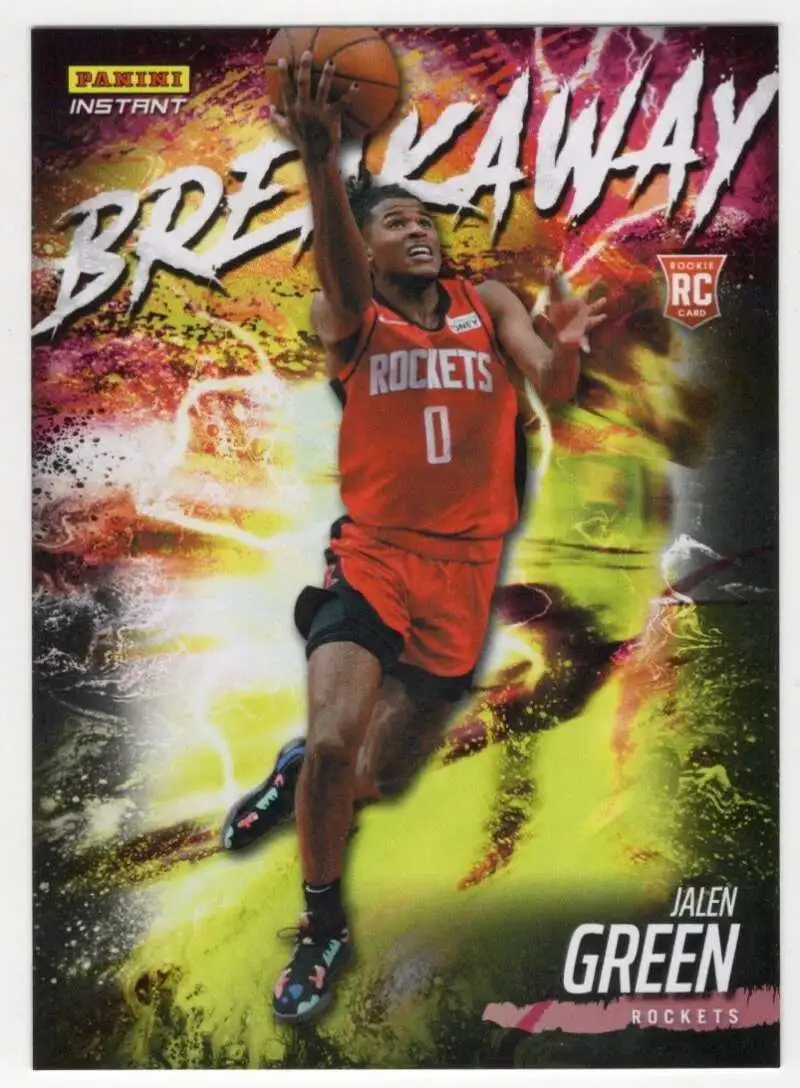 NBA 2021-22 Instant Breakaway Jalen Green B22 [/2819, Rookie]