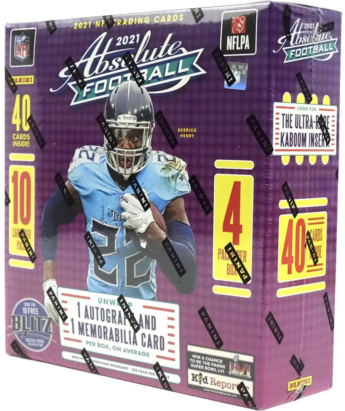 Factory 2021 NFL Absolute Mega Box