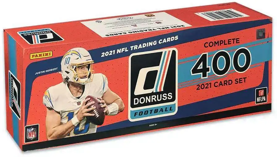 NFL 2021 Donruss Football Trading Card Factory Set 400 Cards Panini - ToyWiz