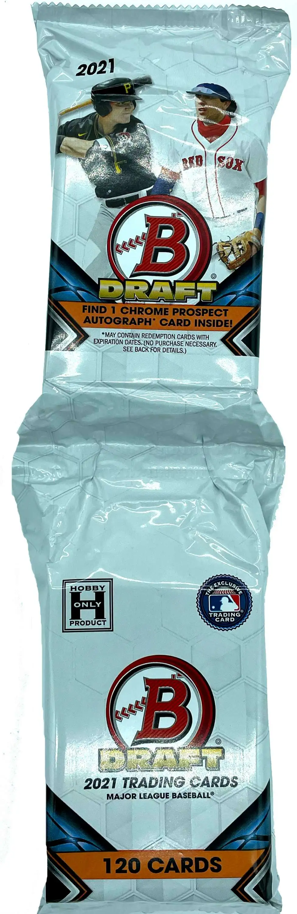 MLB Topps 2021 Bowman Draft Baseball Trading Card SUPER JUMBO HOBBY Pack [120 Cards]