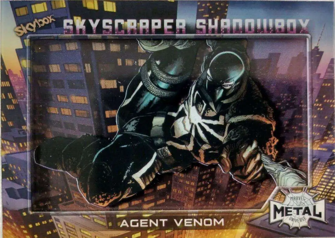 2021 Marvel Metal Universe Agent Venom SS1 [Skyscraper Shadowbox]