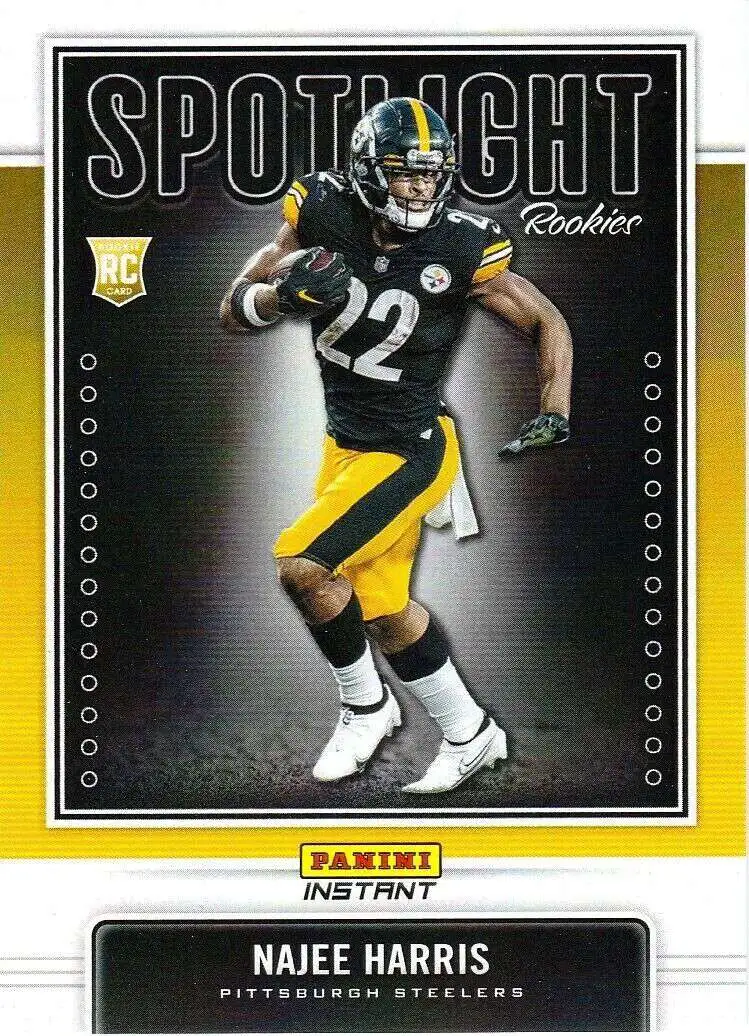 NFL 2021 Instant Football Spotlight Rookies Single Card Najee Harris 11  Rookie Card - ToyWiz