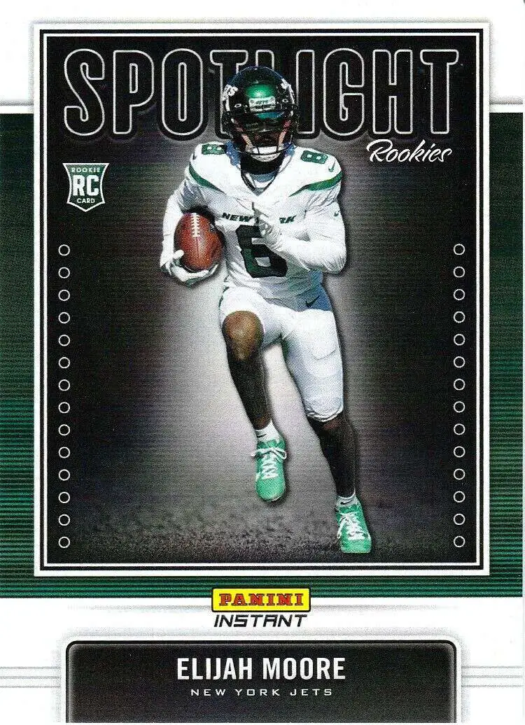 Elijah Moore Rookie Card 2021 NFL Panini Contenders Rookie of 