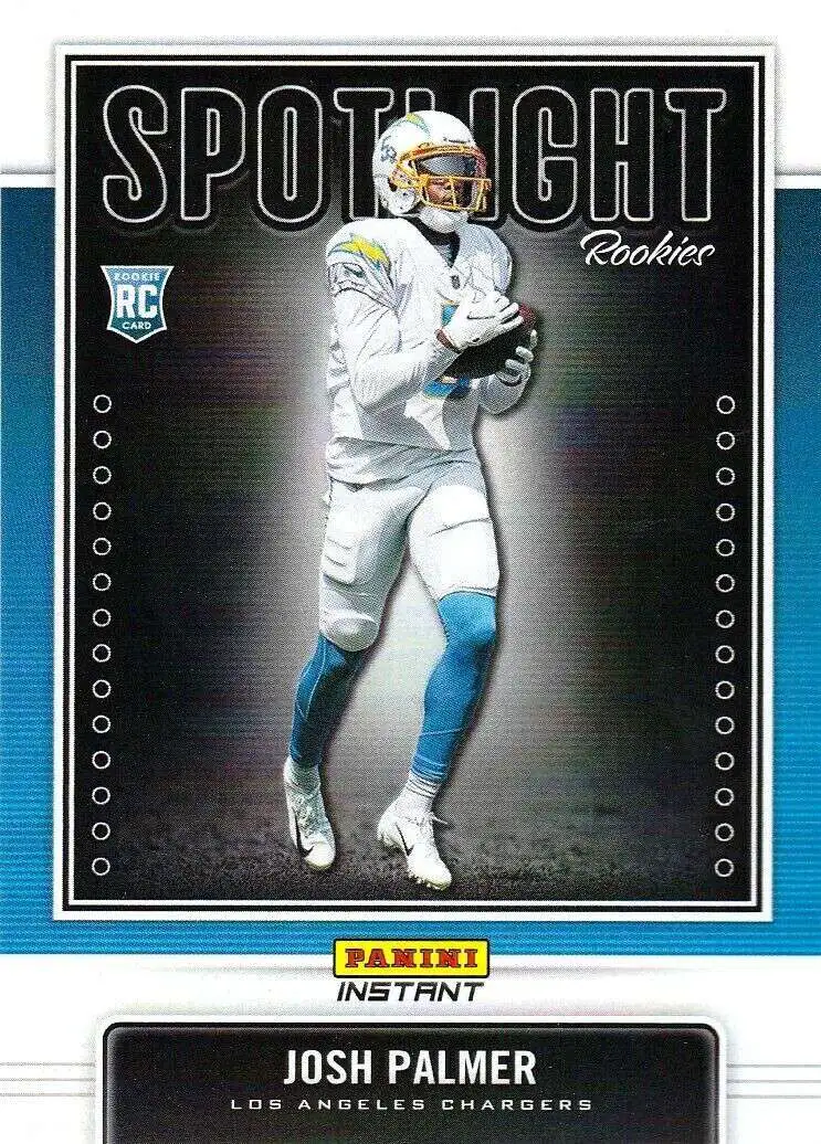 NFL 2021 Instant Football Spotlight Rookies Josh Palmer #23 [Rookie Card]