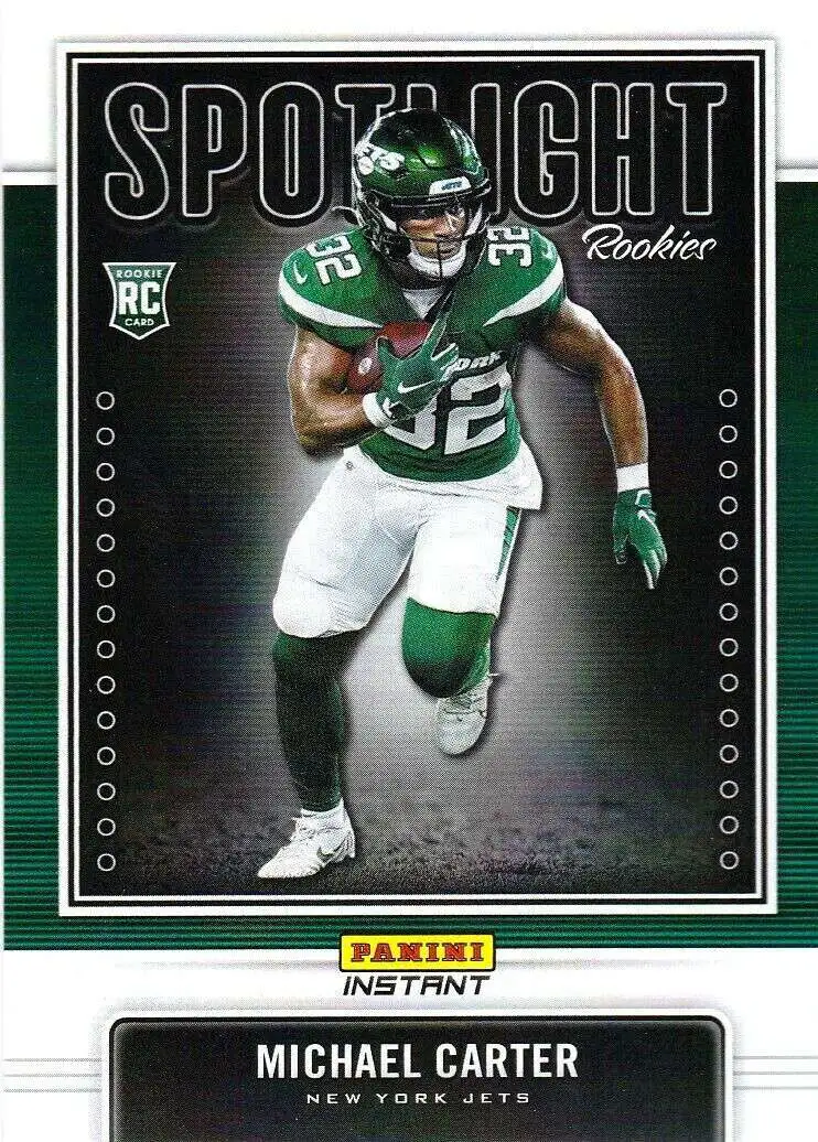 NFL 2021 Instant Football Spotlight Rookies Single Card Michael Carter ...