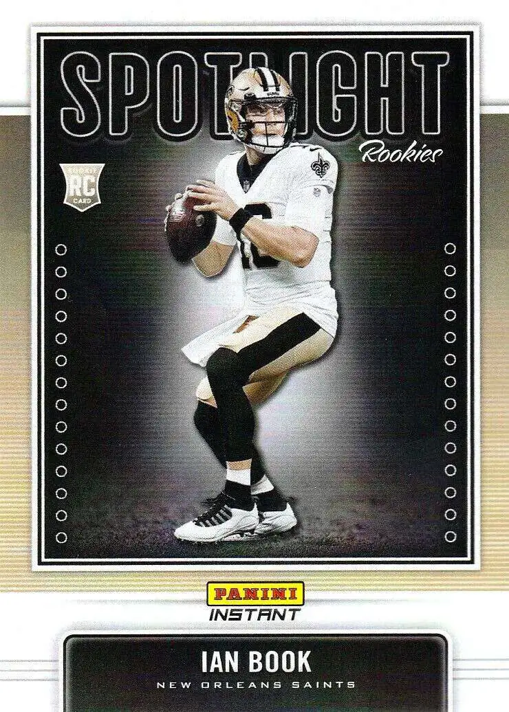 NFL 2021 Instant Football Spotlight Rookies Ian Book #33 [Rookie Card]