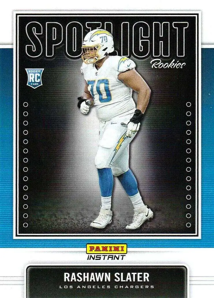 NFL 2021 Instant Football Spotlight Rookies Rashawn Slater #36 [Rookie Card]