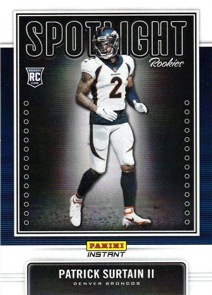 NFL 2021 Instant Football Spotlight Rookies Patrick Surtain II #38 [Rookie Card]