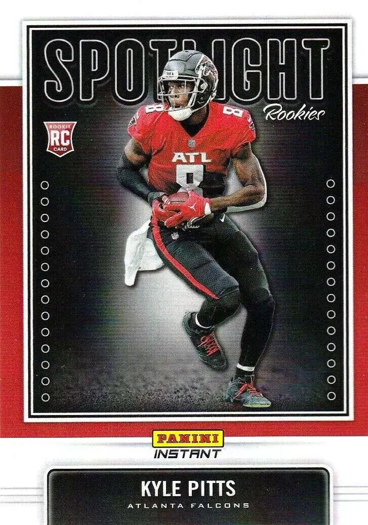 NFL 2021 Instant Football Spotlight Rookies Single Card Kyle Pitts