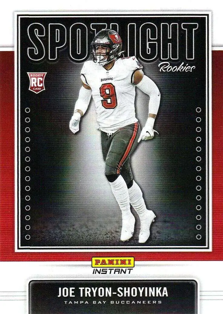 NFL 2021 Instant Football Spotlight Rookies Single Card Joe Tryon-Shoyinka  40 Rookie Card - ToyWiz