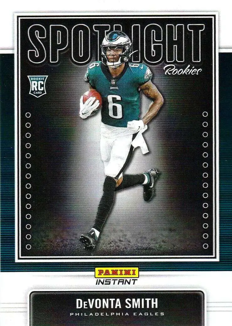 NFL 2021 Instant Football Spotlight Rookies DeVonta Smith #7 [Rookie Card]