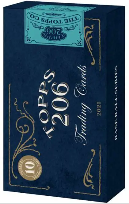 MLB Topps 2021 T206 Series 6 Baseball 2021 206 Series 6 Baseball Trading Card Pack [10 Cards]