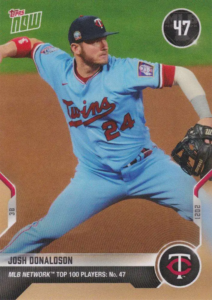 Topps Now 2021 MLB Network Top 100 Josh Donaldson T-47
