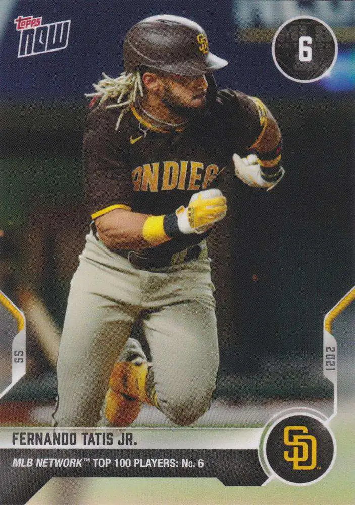 Topps Now 2021 MLB Network Top 100 Fernando Tatis Jr. T-6