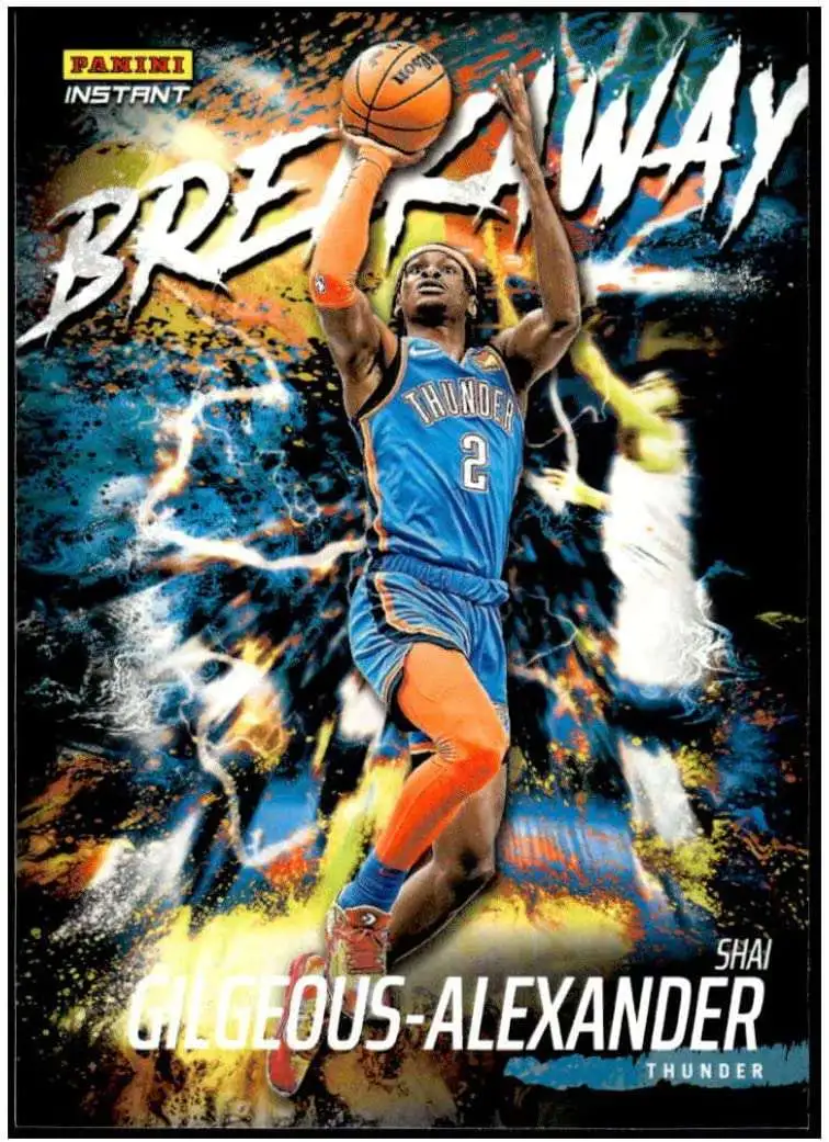 NBA 2022-23 Instant Breakaway Basketball Shai-Gilgeous Alexander B14