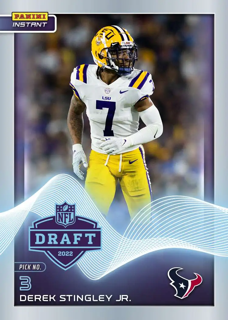 Stingley Jr. Goes No. 3 Overall to Texans – LSU