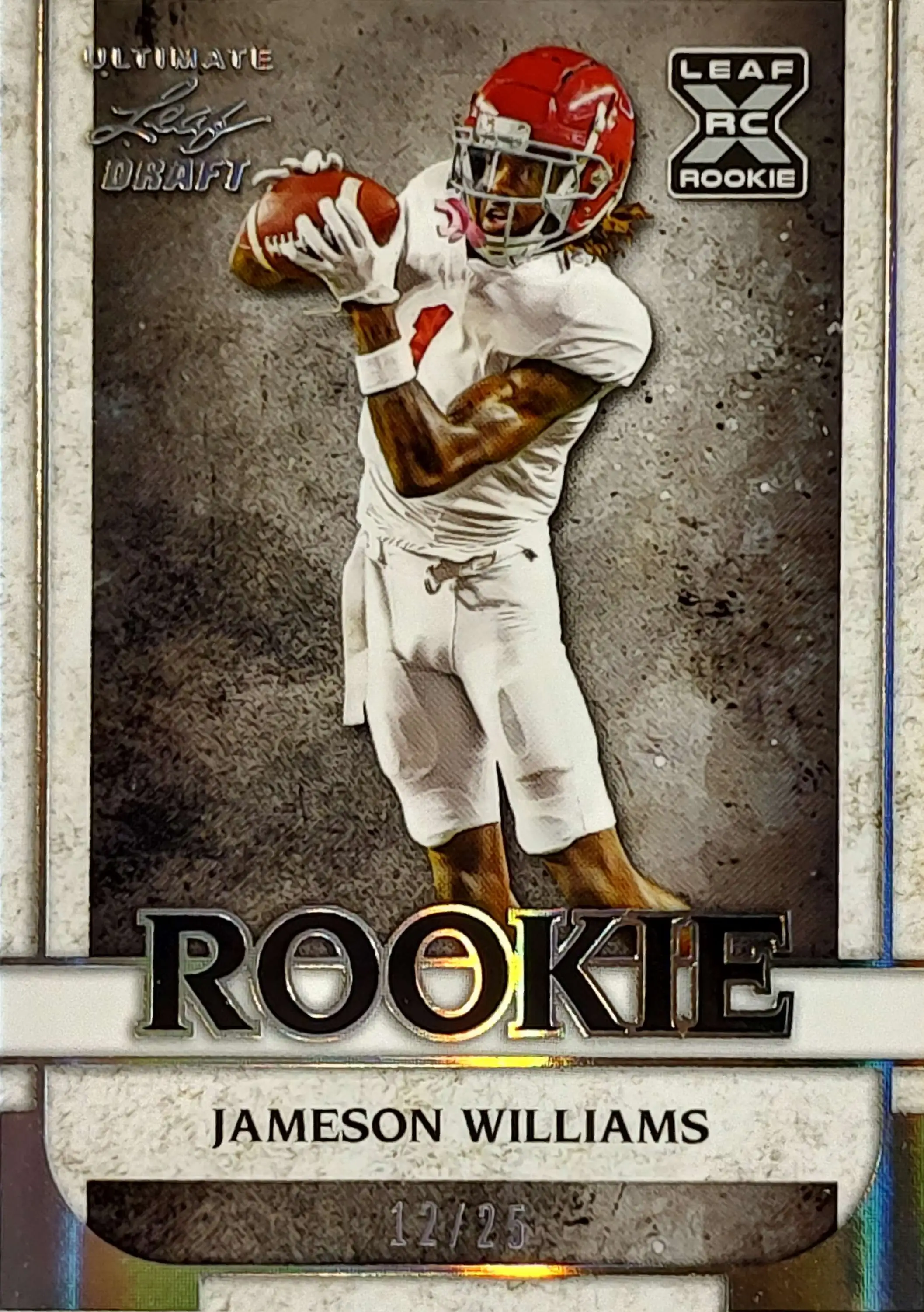 NFL Leaf 2022 Ultimate Draft Football 12/25 Jameson Williams #13 [Rookie]