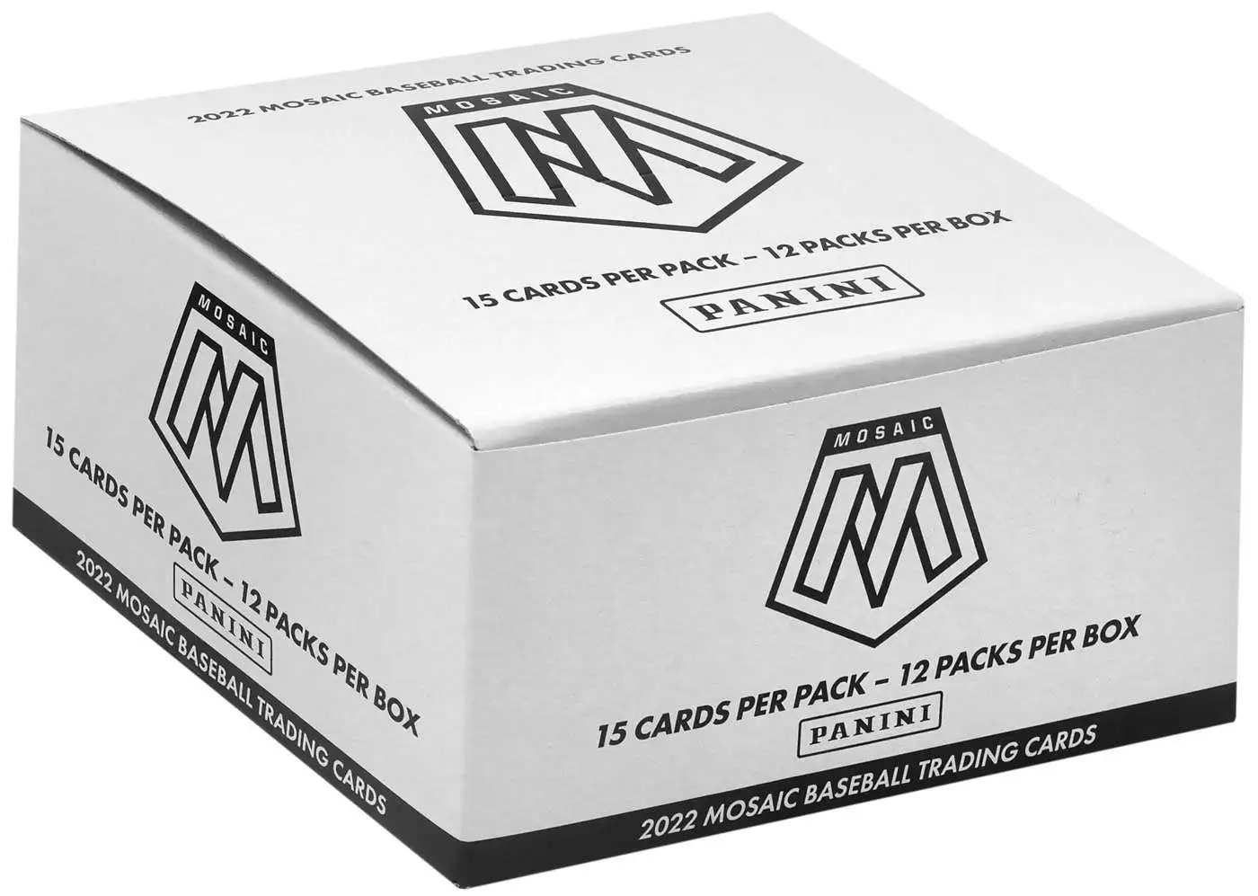 MLB Panini 2022 Mosaic Baseball Trading Card CELLO Box [12 Packs]