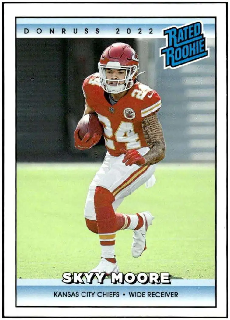 NFL Kansas City Chiefs 2022 Instant Draft Night Football Skyy Moore Trading  Card 22 Rookie Card Panini - ToyWiz