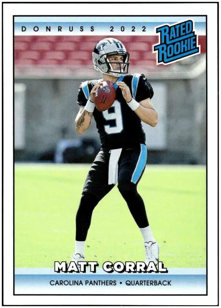 Nfl Instant Donruss Rated Rookies Retro Football Single Card Of Matt Corral Toywiz