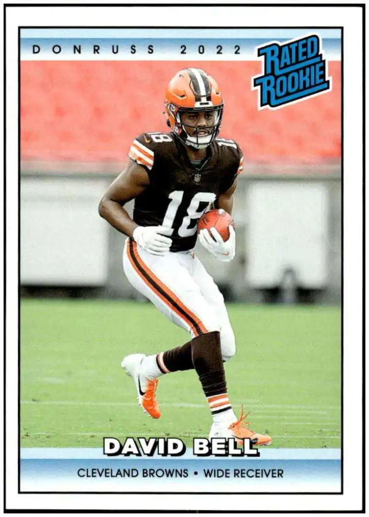 NFL Cleveland Browns 2022 Instant RPS First Look Football David Bell 1 of  942 Trading Card FL30 [Rookie Card]