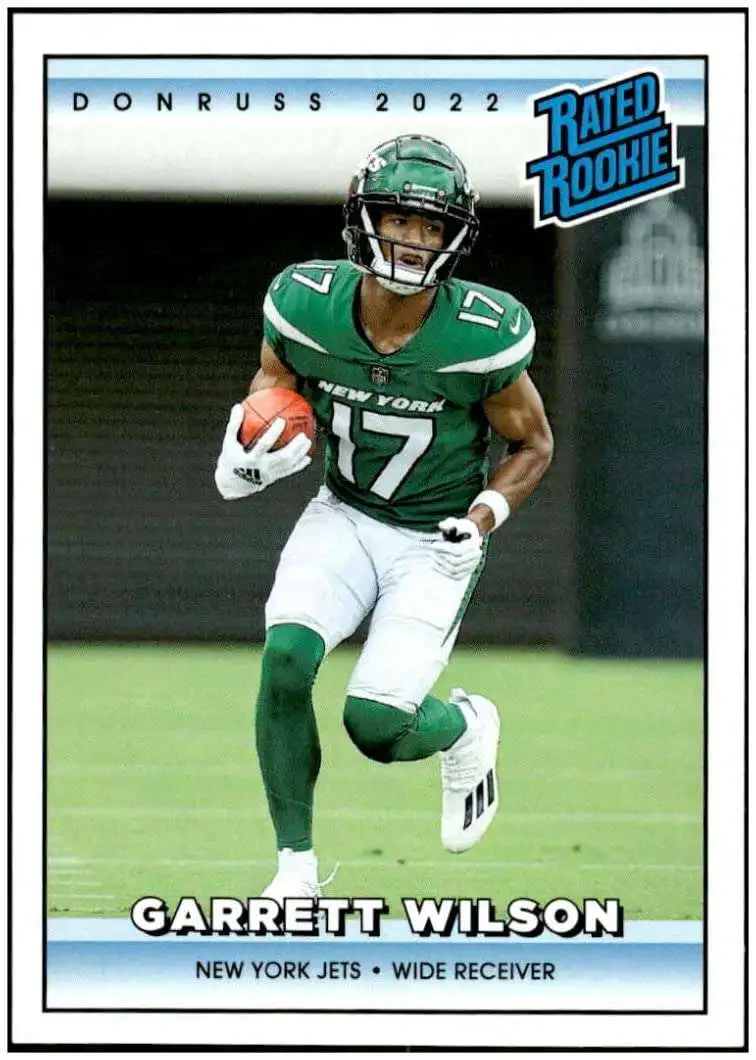 NFL 2022 Instant Donruss Rated Rookies Retro Football 1 of 4094 Garrett Wilson #5