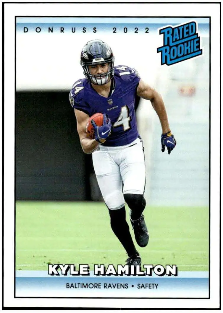 NFL Baltimore Ravens 2022 Instant Draft Night Football Single Card Kyle  Hamilton 12 Rookie Card - ToyWiz