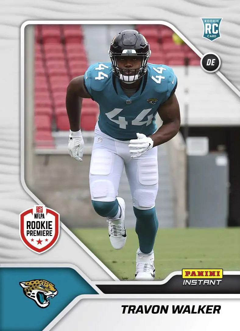 TRAVON WALKER RC 2022 Panini Instant Draft Night ROOKIE /3171#1 NFL Jaguars