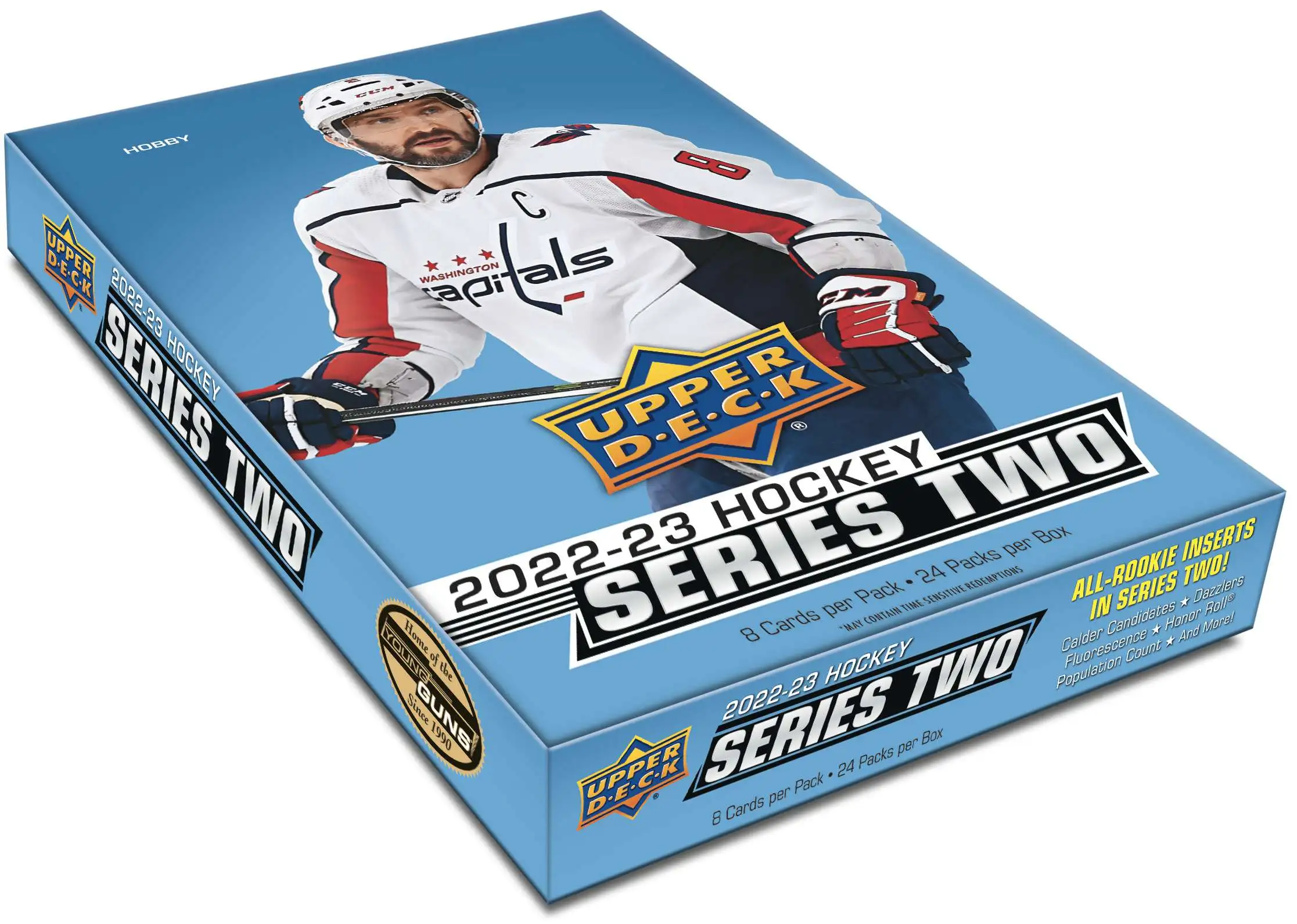 NHL 2022-23 Series Two Hockey Trading Card HOBBY Box [24 Packs]