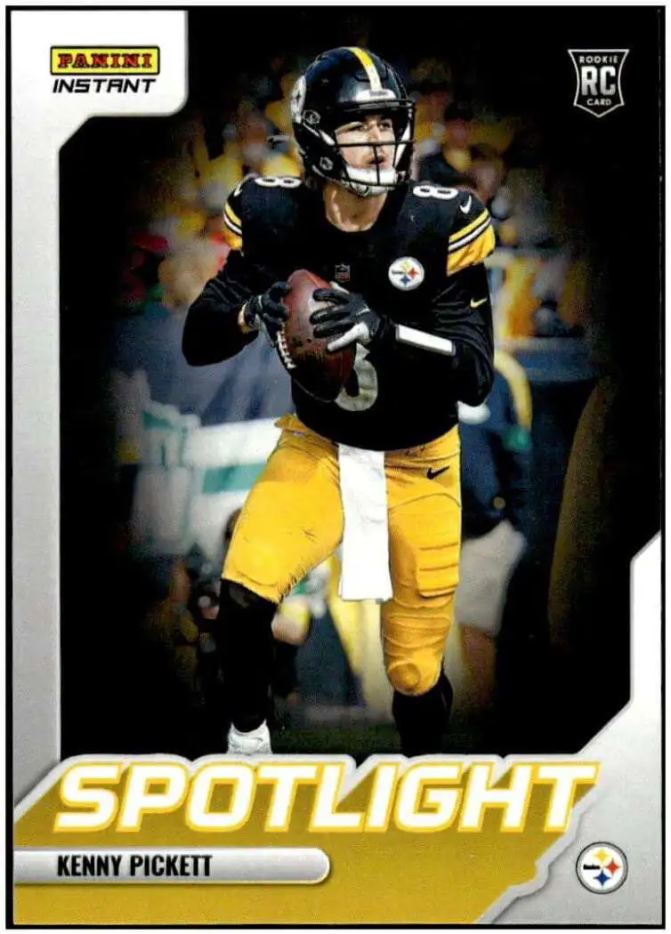 NFL Pittsburgh Steelers 2022 Instant RPS First Look Football 1 of 942 Kenny  Pickett FL11 [Rookie Card]