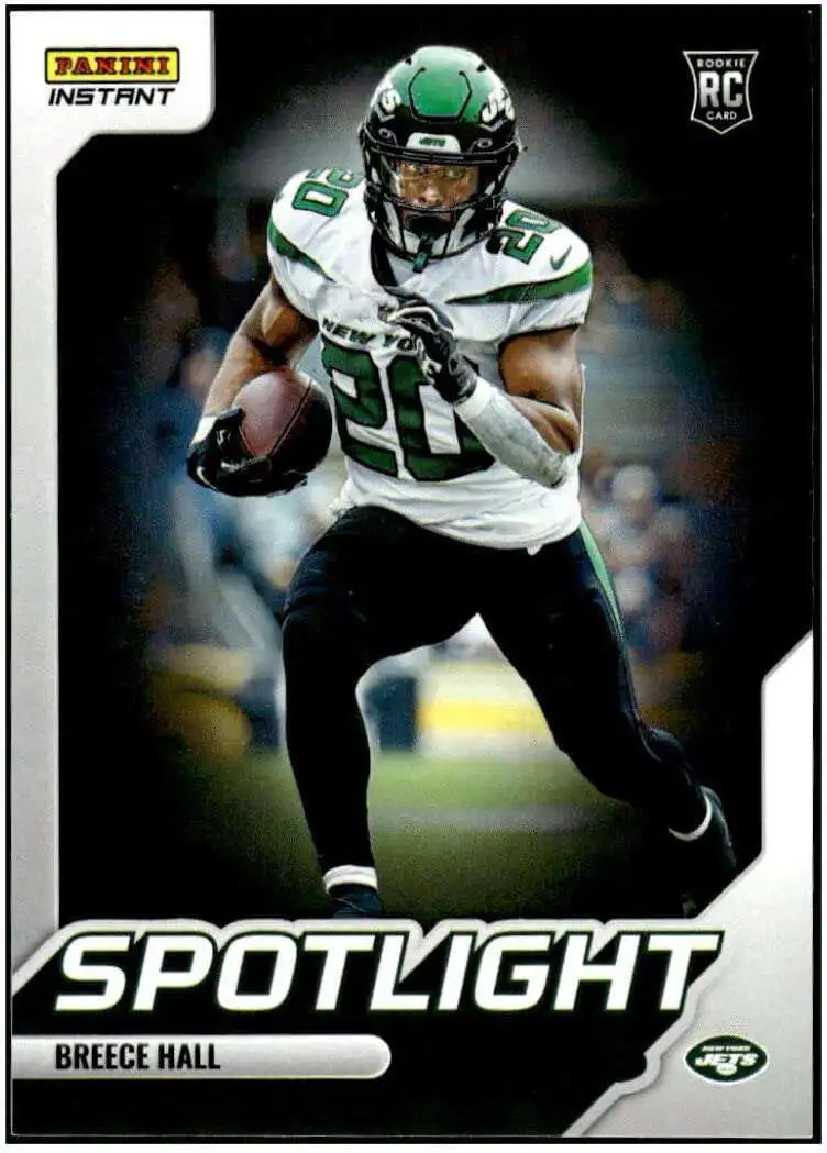NFL 2022 Instant Football Spotlight Rookies Breece Hall #13 [Rookie]