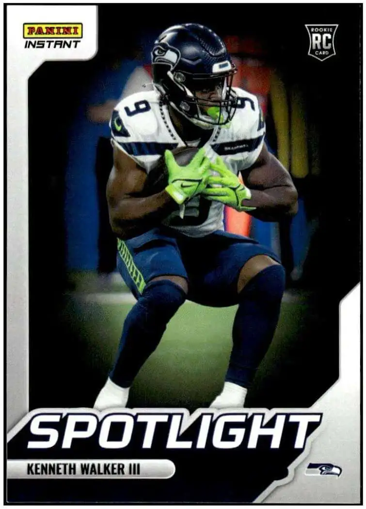 NFL Seattle Seahawks 2022 Week 7 Rookie Standout Football Kenneth Walker  III 223 Autographed Single Card S-KW1 XRC Rookie Card - ToyWiz