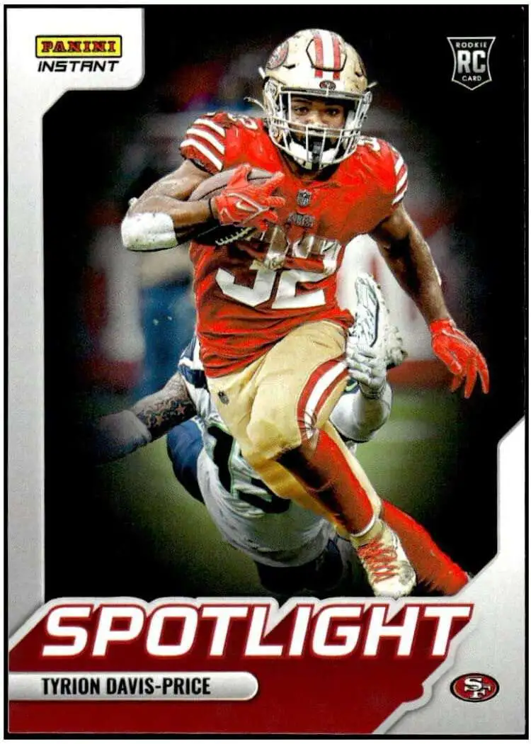 NFL 2022 Instant Football Spotlight Rookies Single Card Tyrion Davis