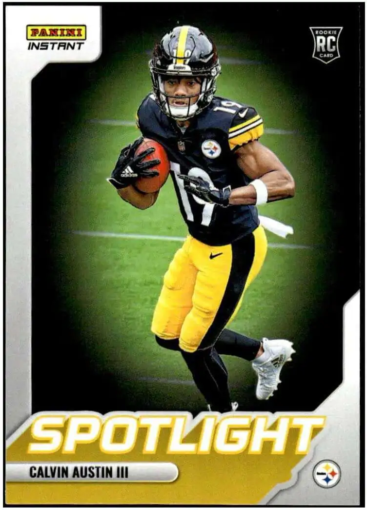 2022 NFL INSTANT RPS FIRST LOOK CALVIN AUSTIN III RC STEELERS