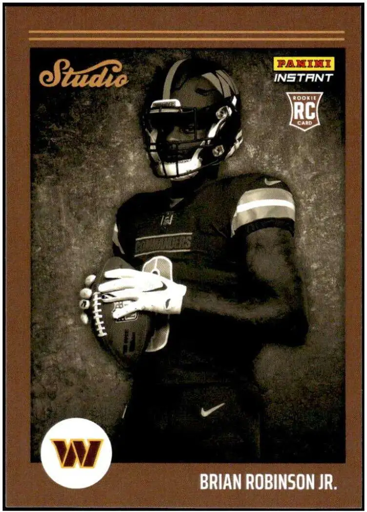 NFL 2022 Instant Studio Football Brian Robinson Jr S29 [Rookie Card]