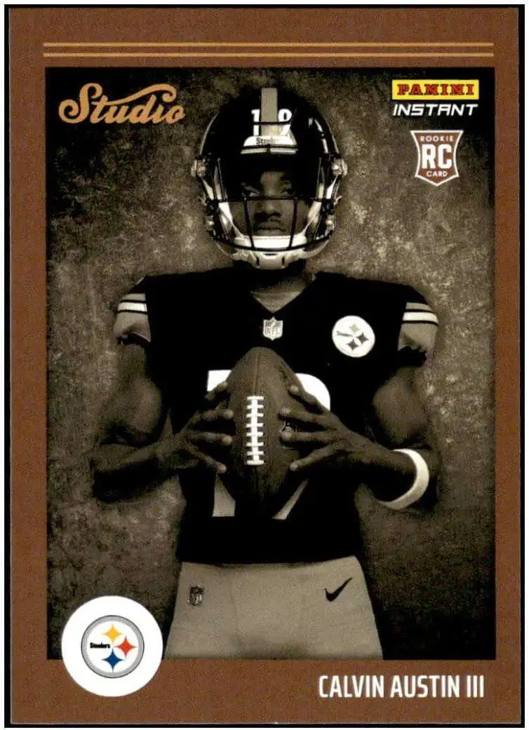 NFL 2022 Instant Studio Football Calvin Austin III S40 [Rookie Card]