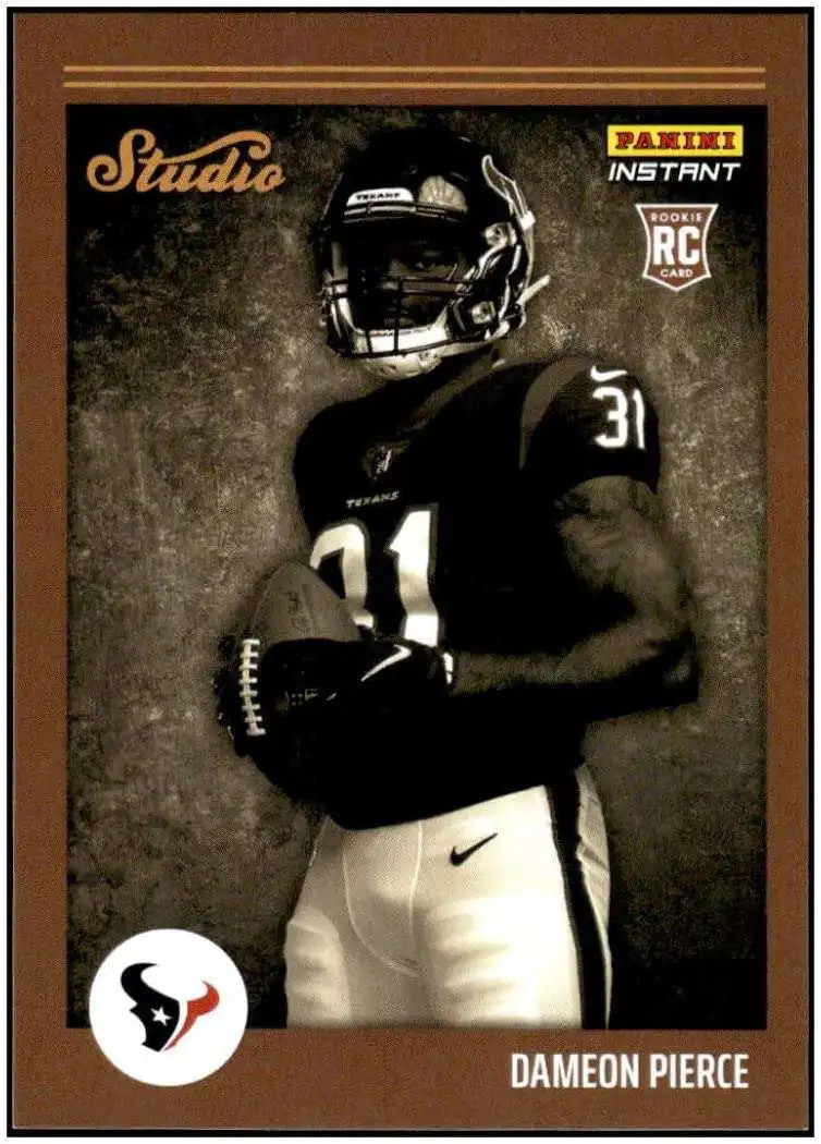 NFL 2022 Instant Studio Football Dameon Pierce S32 [Rookie Card]