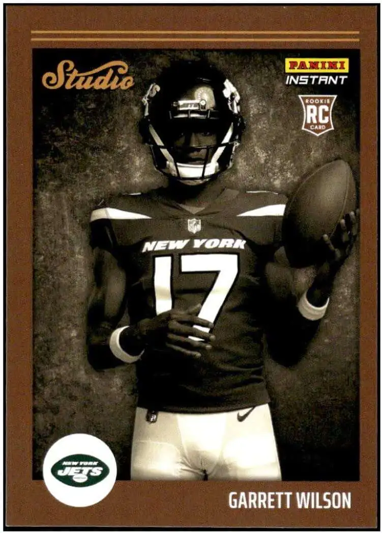 NFL 2022 Instant Studio Football Garrett Wilson S5 [Rookie Card]