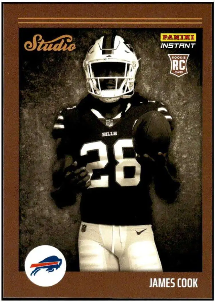 NFL 2022 Instant Studio Football James Cook S22 [Rookie Card]