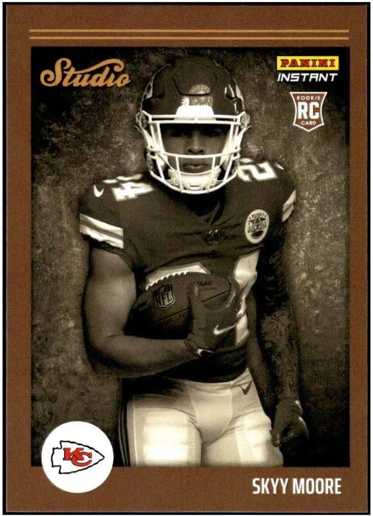 NFL 2022 Instant Studio Football Skyy Moore S20 [Rookie Card]