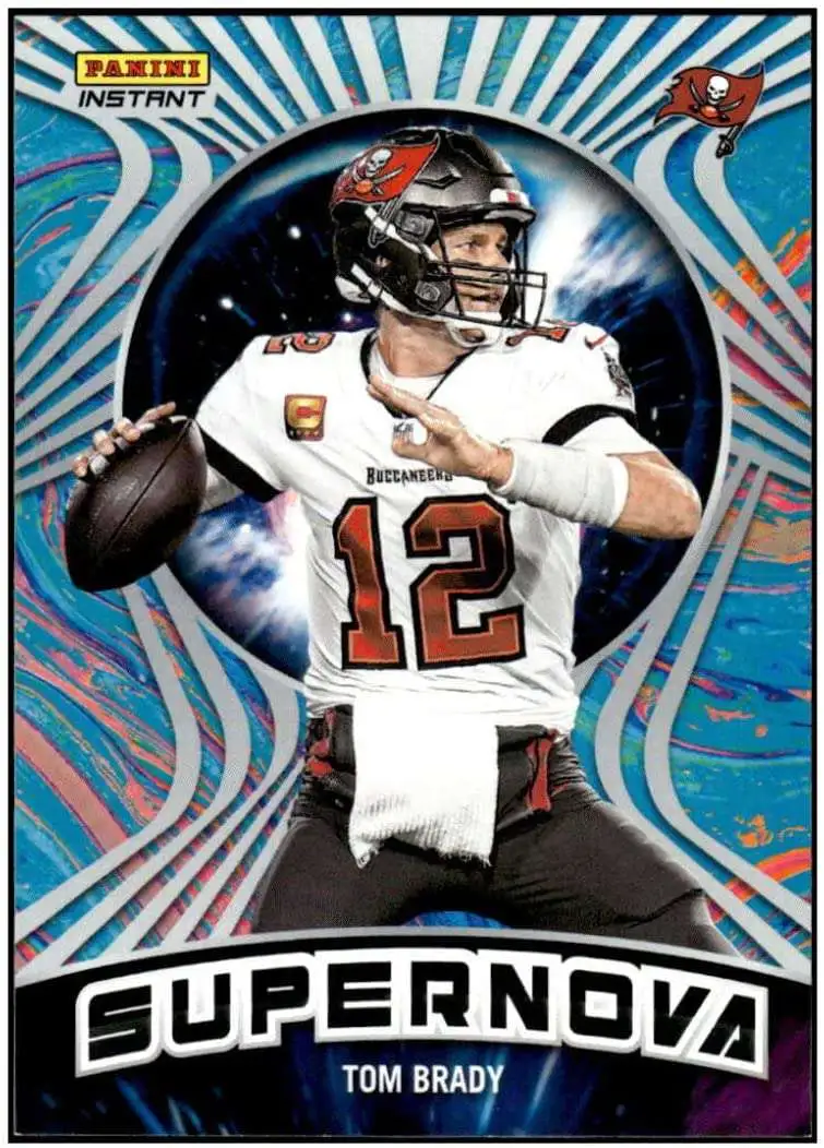 NFL Tampa Bay Buccaneers 2021 Instant Football Tom Brady Trading Card 9  Panini - ToyWiz