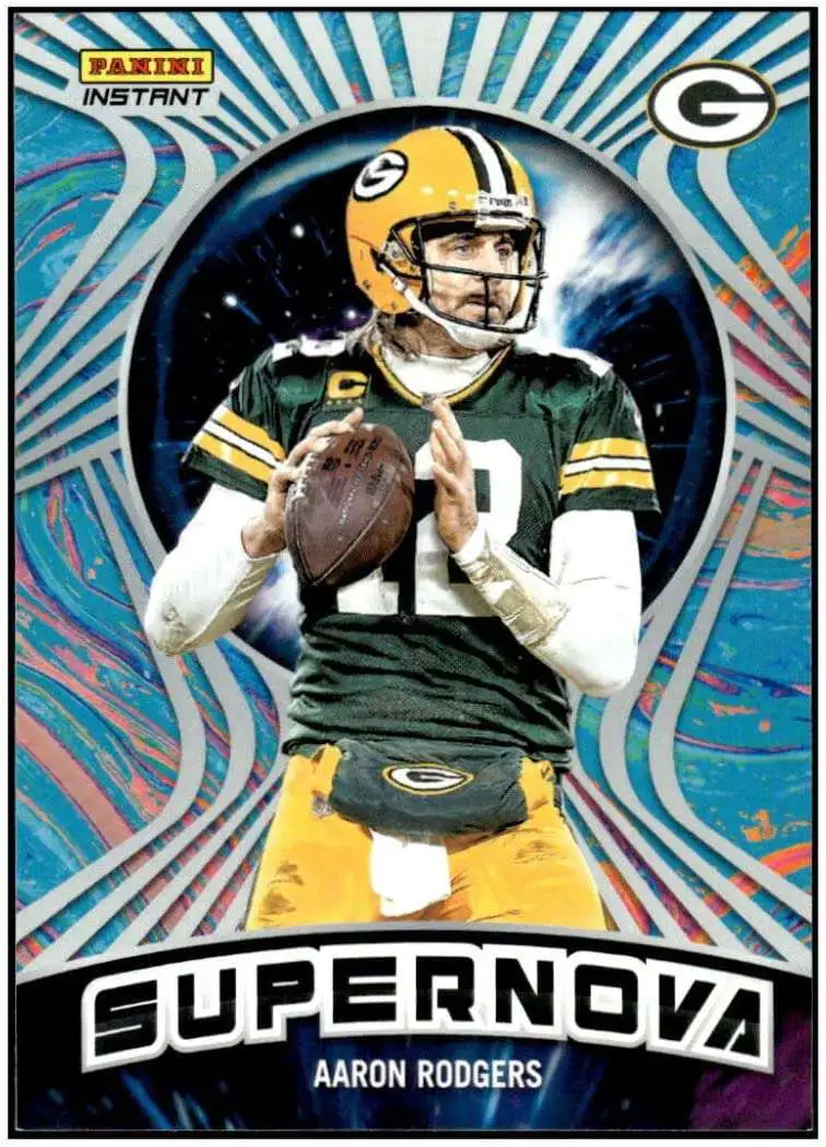 NFL 2022 Instant Supernova Football Aaron Rodgers S-9