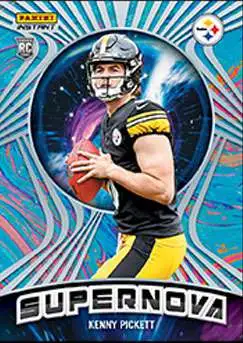 NFL Pittsburgh Steelers 2022 Instant RPS First Look Football 1 of 942 Kenny  Pickett FL11 [Rookie Card]