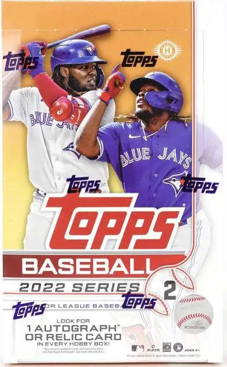 MLB Topps 2022 Series 2 Baseball Trading Card HOBBY Box [24 Pack, 14 Cards]