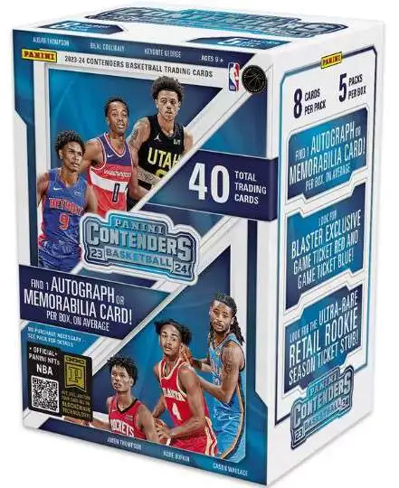 NBA BLASTER HANGER online AND 5 pack value trading cards