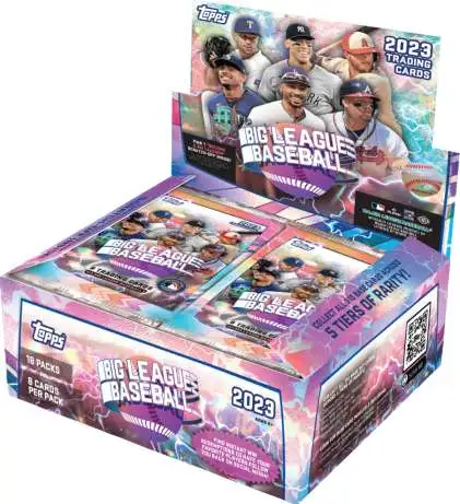 MLB Topps 2023 Big League Baseball Trading Card HOBBY Box [18 Packs, 8 Cards per Pack]