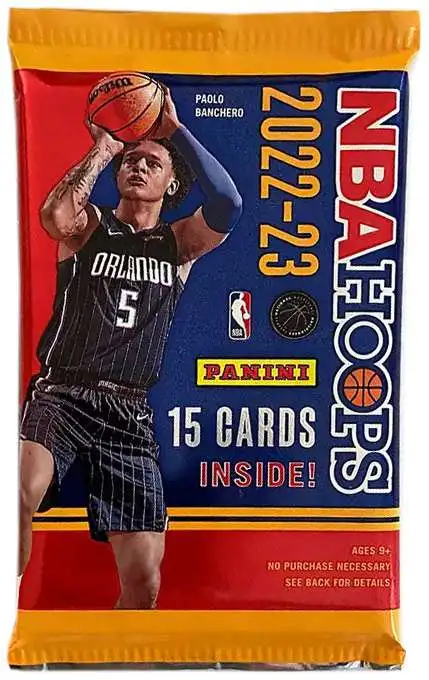 NBA Panini 2022-23 Hoops Basketball Trading Card BLASTER Pack [15 Cards]