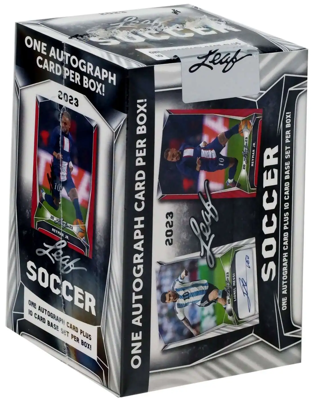 Soccer 2023 Leaf Soccer Trading Card BLASTER Box 11 Cards, 1 Autograph