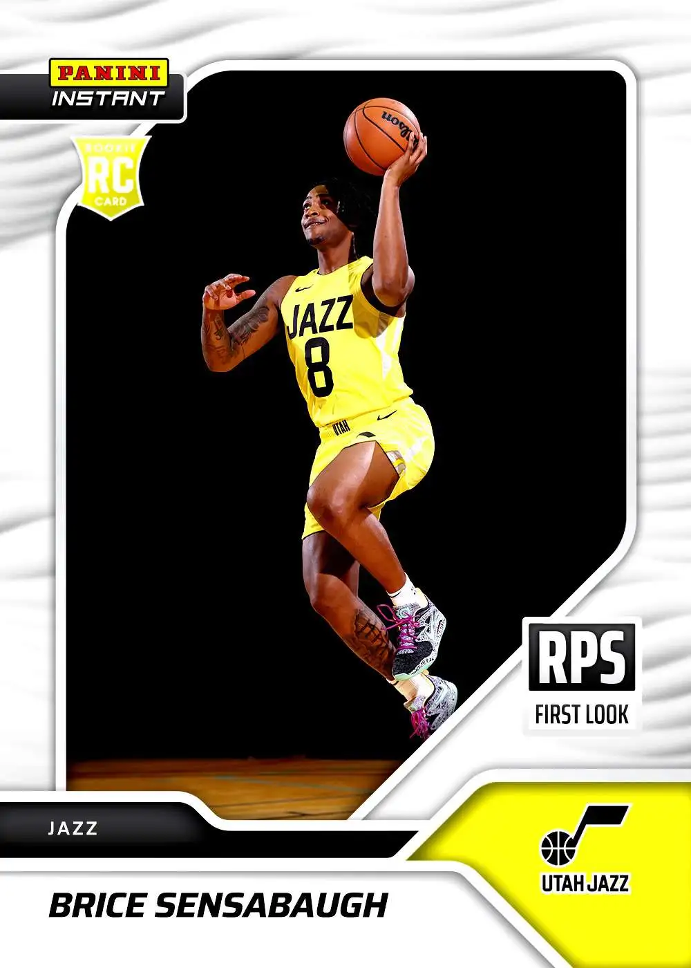NBA 2023-24 Instant RPS First Look Basketball Brice Sensabaugh RPS-27  [Rookie]