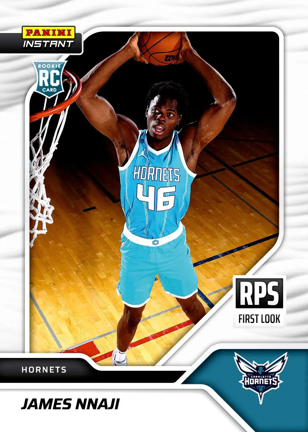 NBA 2023-24 Instant RPS First Look Basketball James Nnaji RPS-30 [Rookie]